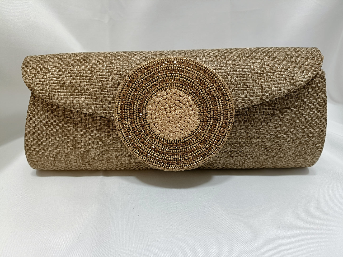 BOLSO RAFIA PIEDRAS