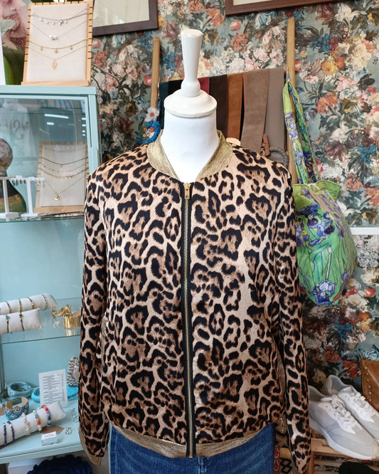 Bomber Animal Print